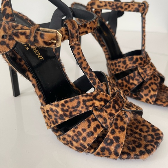 NEW IN BOX SAINT LAURENT TRIBUTE SANDALS - Picture 10 of 14